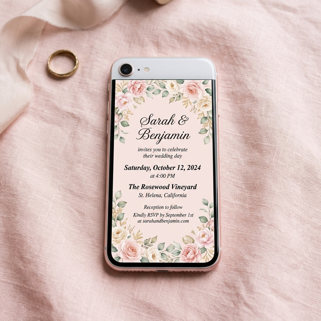 Elegant Romance (Blush Pink)